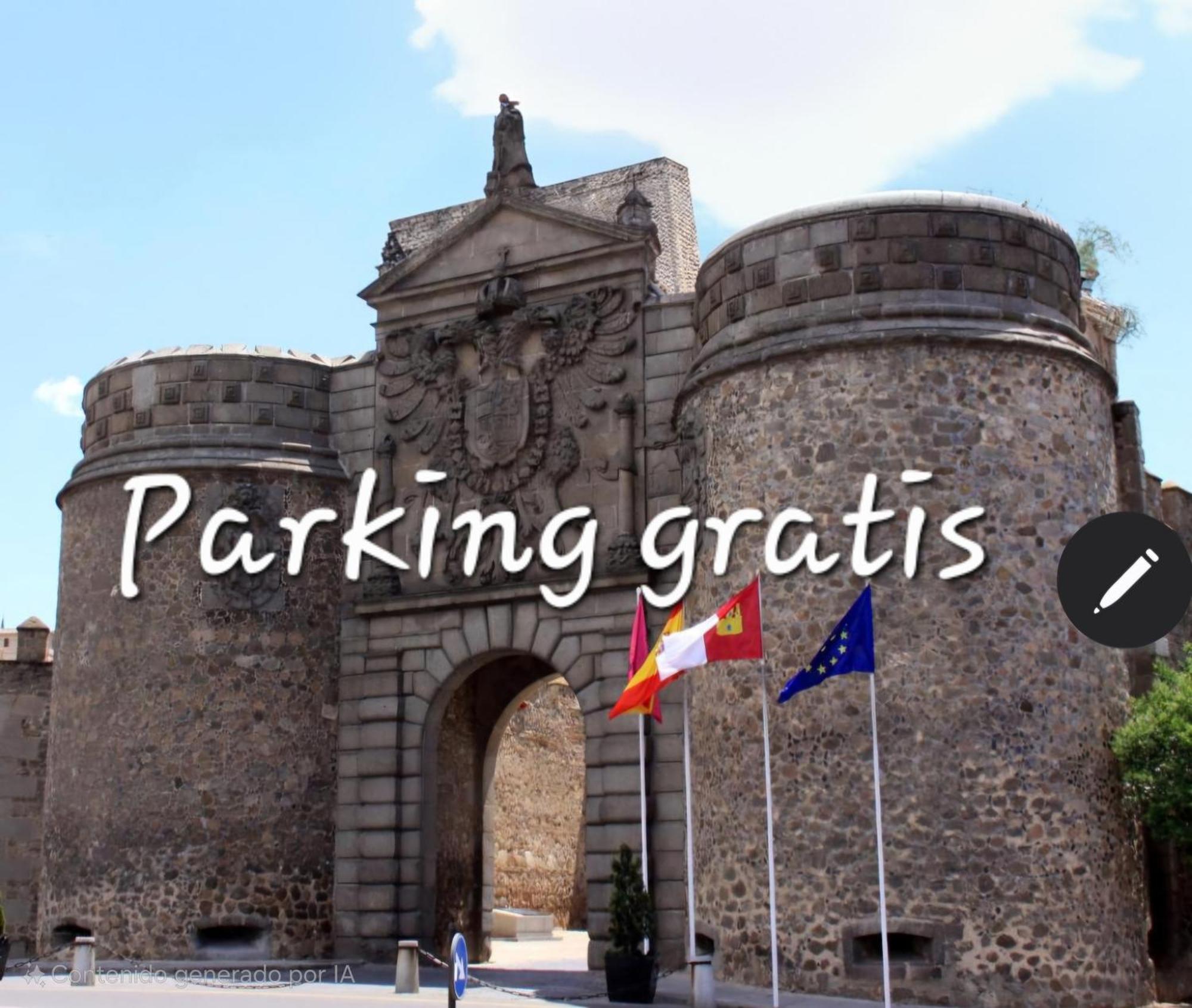 Puerta De Bisagra-Parking Gratis- Con 2 Habitaciones Toledo Exteriör bild